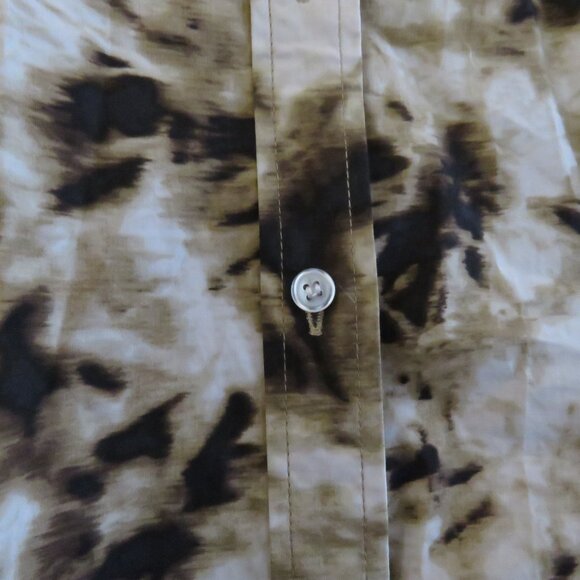 SAMSOE SAMSOE Demi Dress Camo Clay Wide Sleeve Minimalist Abstract - Size S - Picture 8 of 16